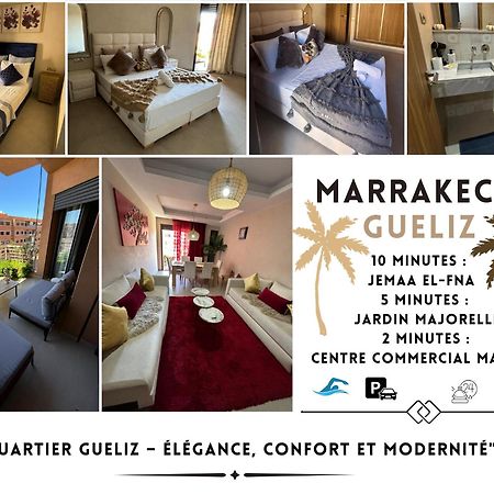 Appartement Neuf Climatise, Centre Marrakech. مراكش المظهر الخارجي الصورة